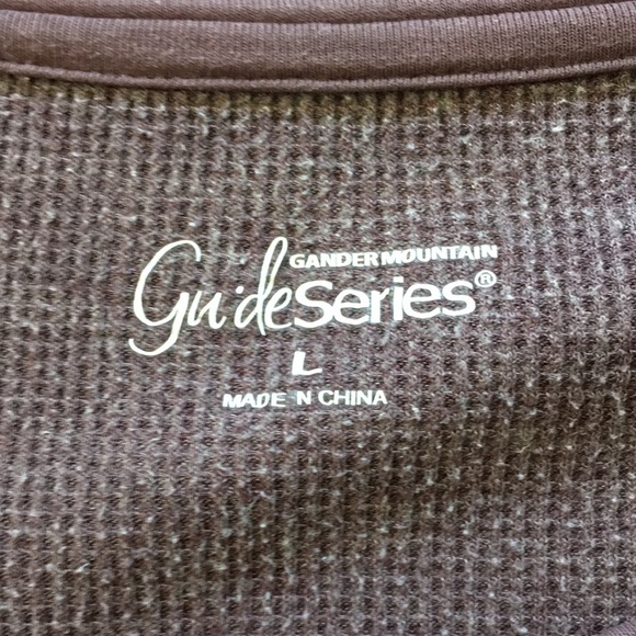 Gander Mountain Guide Series Women’s Thermal Shirt Purple Large - Picture 5 of 6